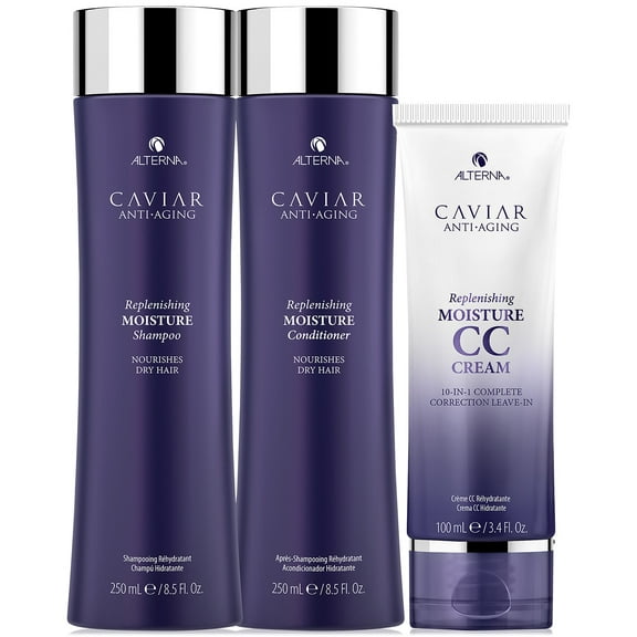NEW Alterna CAVIAR Anti-Aging Replenishing Moisture Trio Kit