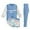 Blue, variant on REDARER Girls Boys 3 Piece Swimsuit Long Sleeve Swim Shirt with Trunks Pants Rash Guard Set Swimwear,Girls Swimsuit,11-12 Years