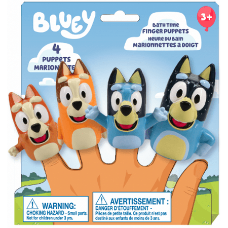 Bluey 4 Piece Jumbo Finger Puppets&nbsp;