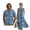 Blue Palm Tree, variant on FOR U DESIGNS Starfish Shell Coral Print Matching Couple Outfits His and Hers Clothing 2026 Fashion Linen-Look Mens Casual Shirts Sleeveless Dress with Pocket