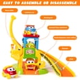 thumbnail image 5 of Marstone Toddler Toys for 1 2 Year Old Boys and Girls: Educational Elephant Slide with 4 Animal Car Toys for Baby 12-18 Months First Gifts for Kids, 5 of 6