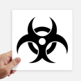 thumbnail image 1 of Checal Toxic Radiation Harmful Pattern Sticker Tags Wall Picture Laptop Decal Self adhesive, 1 of 1