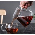 thumbnail image 2 of Cafetière Manuelle czcpp-Pour, Cafetière Goutte à Goutte en Verre avec Filtre, Plateau en Bambou avec 100 Filtres (450ML), 2 of 4