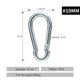 thumbnail image 5 of Mosquetón en forma de D ganchos de bloqueo de seguridad para escalada en roca hebilla multifunción para acampar al aire libre accesorios de protección para senderismo Hugtrwg Para estrenar, 5 of 6