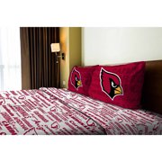 NFL Anthem Bedding SHeet Set, Cardinals by The Northwest Company