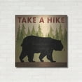 thumbnail image 3 of Luxe Metal Art 'Take A Hike Black Bear' by Ryan Fowler, Metal Wall Art, 36"x36", 3 of 9