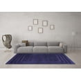 thumbnail image 3 of Ahgly Company Machine Washable Indoor Rectangle Southwestern Blue Country Area Rugs, 5' x 7', 3 of 4