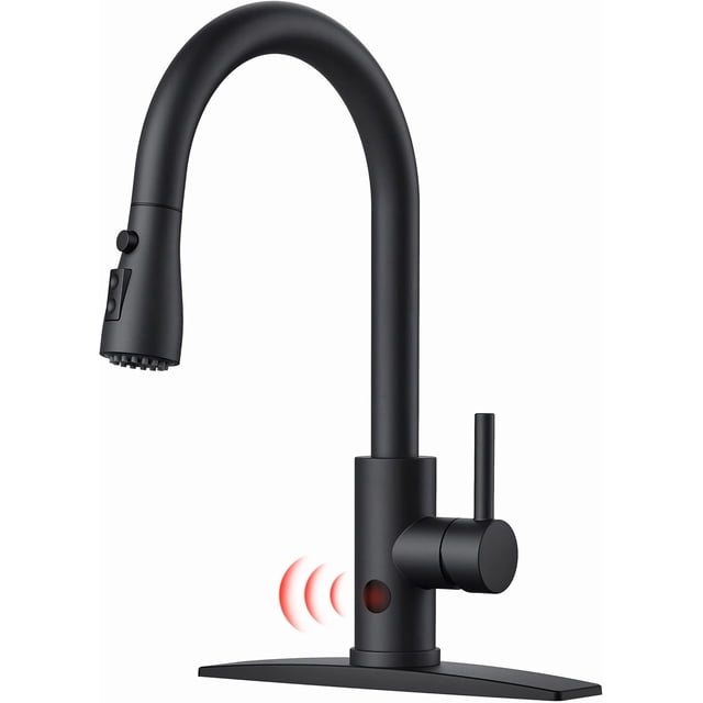 Kitchen Faucet with Pull Down Sprayer Modes Stainless Steel High Arc Vintage Kitchen Sink Faucets Single Handle Pull Out Faucet for Farmhouse Camper Rv Bar for or Hole Matte
