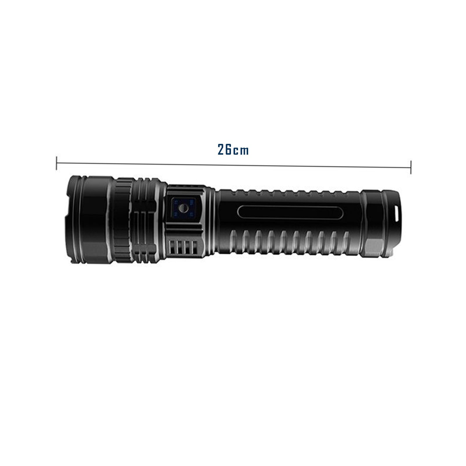 KITTEHIGM Flashlight Olight Long Range Bright Flashlight High Power LED Telescopic Adjustable Beam Super Bright Portable Torch for Camping Hiking Outdoor Use