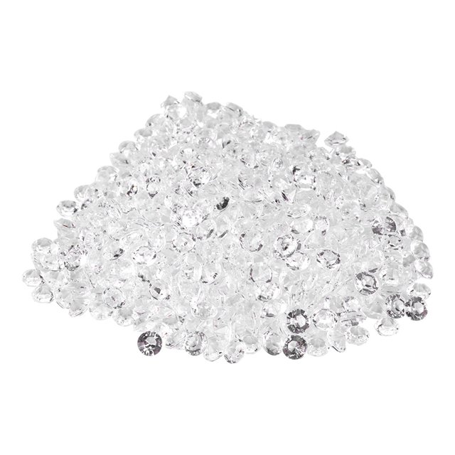 Clear Acrylic Beads,Transparent Acrylic Beads Wedding Wedding Decor Beads DIY Beads Versatile Functionality
