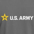 thumbnail image 3 of CafePress - U.S. Army® White And Gold Horizontal Logo T Shirt - Mens Comfort Colors Shirt, 3 of 5