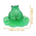 thumbnail image 3 of Miangastore Simulation Frog Resin Ornaments Yellow Belly 20Pcs Set 1.1In, 3 of 8