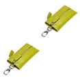 thumbnail image 4 of Cartera de cuero Qarigey 2piezas Verde organizadora de llaves y monedas, 4 of 6
