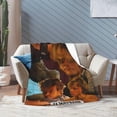 thumbnail image 6 of Blanket Rudy Actor Pankow Throw Flannel Blankets Warm Soft Cozy Fuzzy Air Conditioning Blanket for Living Room Sofa Bed Gift Blankets for All Seasons 40"x50", 6 of 6
