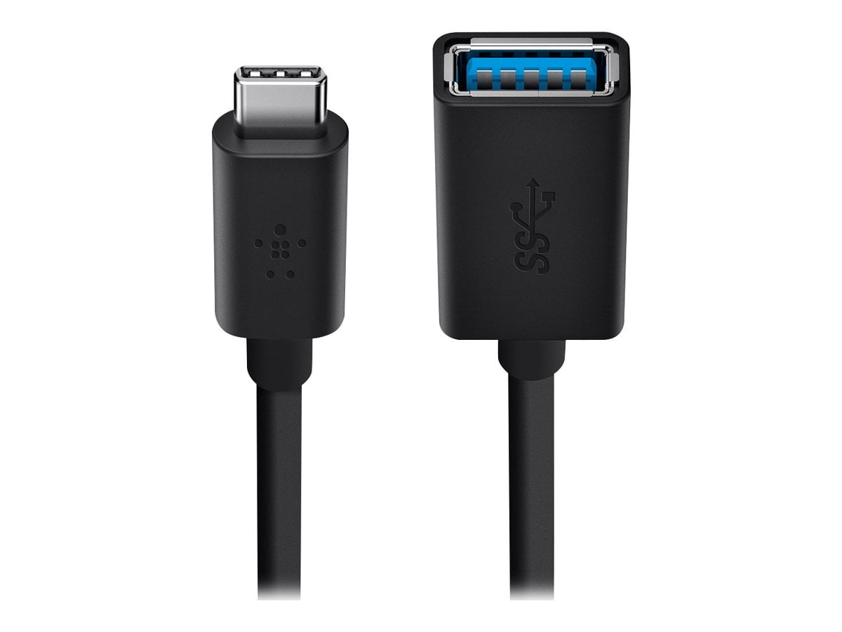 Belkin F2cu036btblk Usb C To Usb A 3 0 Adapter Walmart Com Walmart Com