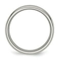 thumbnail image 2 of Stainless Steel Brushed Concave 8mm Beveled Edge Band, 2 of 6