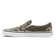 thumbnail image 4 of Vans Classic Slip On Peace Paisley Bandana Grape Leaf Men's Skate Shoes Size 12, 4 of 7