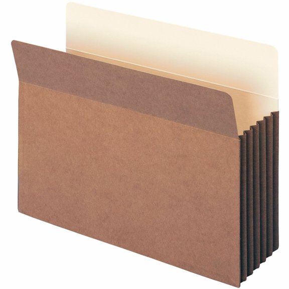 Smead, SMD73274, Easy-Access Top Tab File Pockets, 10 / Box, Redrope
