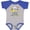 Baseball Heather and Royal, variant on Inktastic I Love My Peepaw to the Moon and Back Cute Sheep Boys or Girls Baby Bodysuit