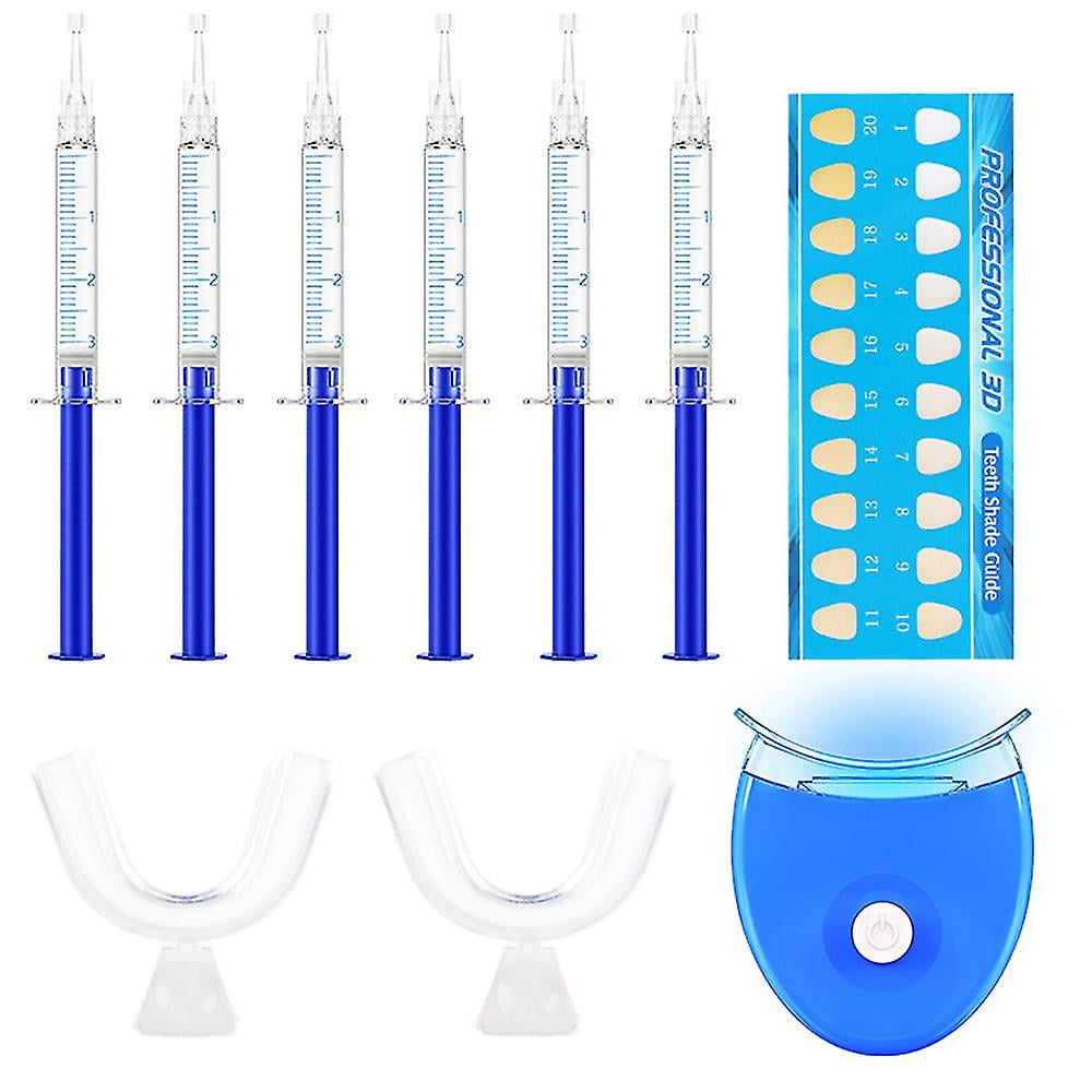 Gel Blanchiment Dentaire Professionnel Américain – 3 Pièces – Sans Alcool, Sûr émail