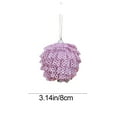 thumbnail image 4 of Yhmxh Christmas Ornaments Balls Glitter Pinecones Ornaments 7cm /2.75in Christmas Tree Decoration Artificial Pine Cones Flowers Hanging Ornaments for Xmas Tree Wreath Holiday Crafts Home Decor, 4 of 7