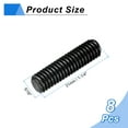 thumbnail image 2 of 8Pcs Fully All Threaded Rod, 5/16" Thread 18 Pitch 1-1/4" Length Carbon Steel Long Threaded Screw, 2 of 6