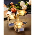 thumbnail image 3 of SURJDE Battery Tea Lights with Timer, Flameless Flickering Battery Operated LED Tea Light Candles,6 Hours on and 18 Hours Off in 24 Hours Cycle Automatically,Pack of 12,Warm White, 3 of 7