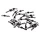 thumbnail image 1 of 25pcs Swivels Eslabón Giratorio Cambio Rápido Conector Pesca En Forma De Q Clips 17mm Pescador Sunnimix Swivels de cambio rápido, 1 of 7