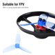thumbnail image 3 of 8 pares 2540 3 palas CW CCW accesorios de hélices para RC Racing Quadcopter Drone azul, 3 of 8