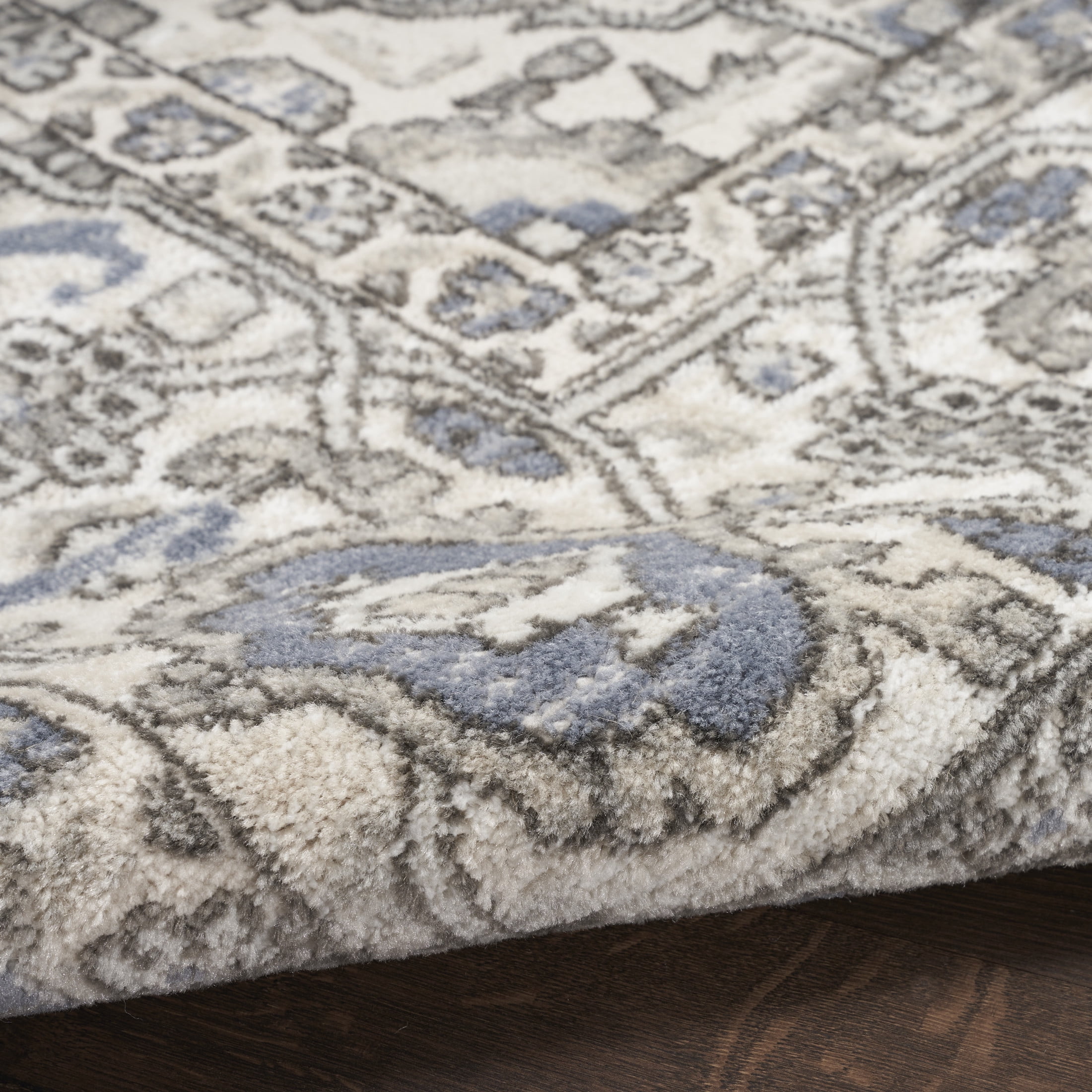 Nourison Concerto Persian Blue 5'3" x 7'3" Area Rug, (5x7)