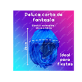 thumbnail image 2 of Peluca Corta Lacia Azul Mar Disfraz Fantasía Fiesta Cosplay Xtellar azul, 2 of 4