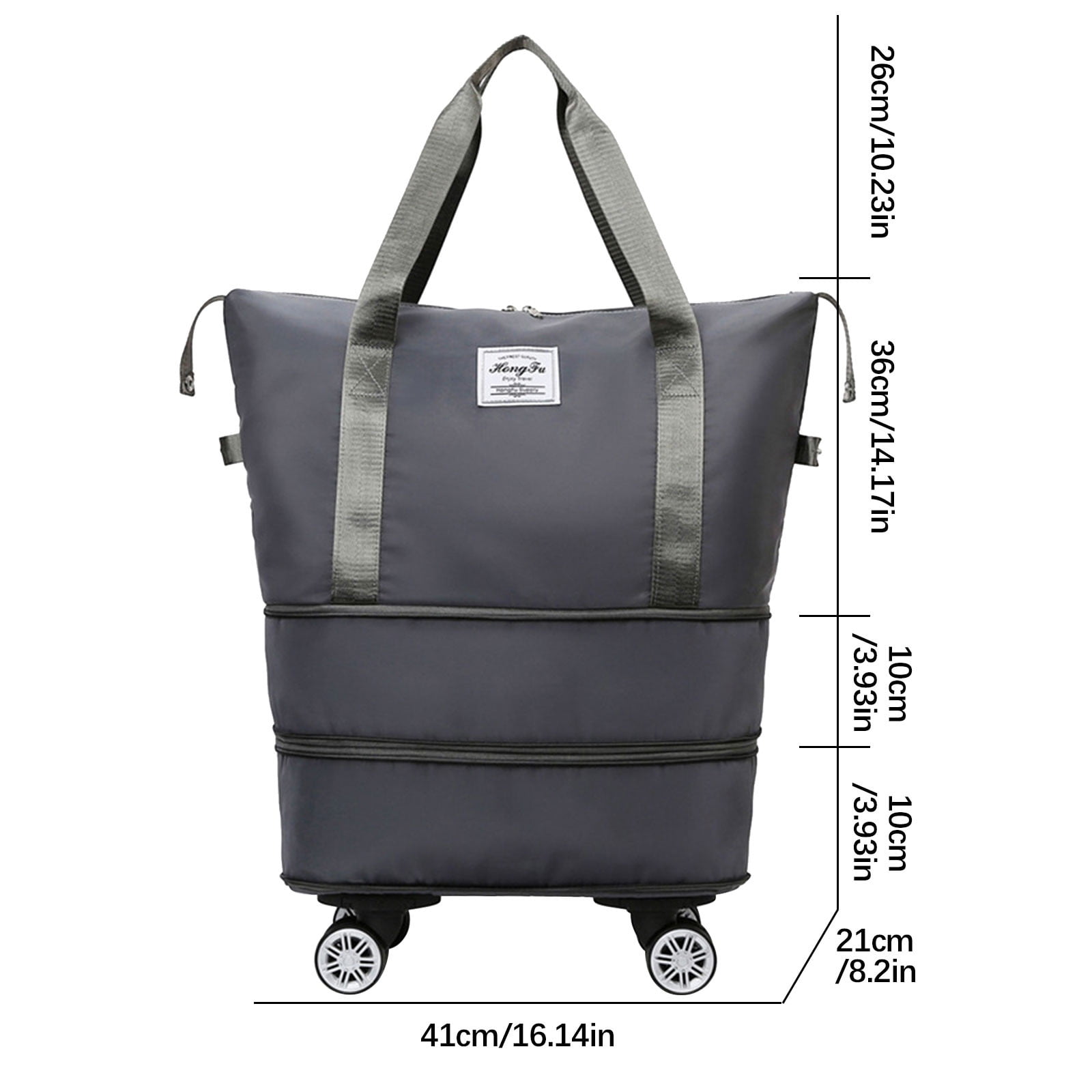 Dengmore Travel Portable Storage Packaging Bag Large Capacity Foldable Water-proof Travel Duffel Bag Business Trip Oxford Cloth Luggage Bag
