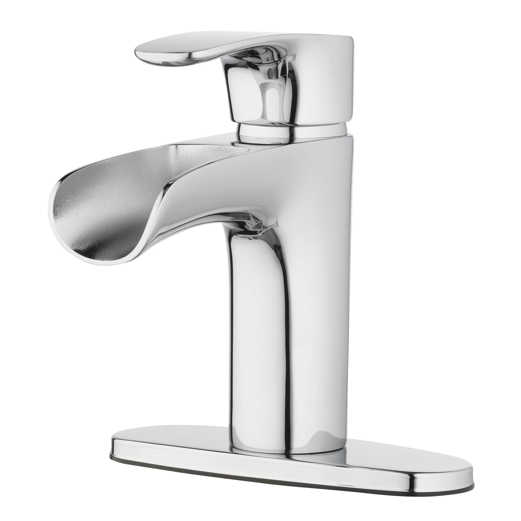 Better Homes & Gardens Chrome Single Handle Waterfall Bathroom Faucet