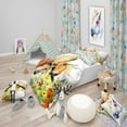 thumbnail image 1 of Designart 'Horse and Foal with Meadow - Ensemble de Housse de Couette Moderne pour Enfants, 1 of 2