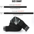 thumbnail image 6 of 2 Pack Elastic Stretch Belts for Women Men, Invisible No Show Women's Belts for Jeans Pants with Flat Buckle, 6 of 6