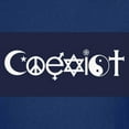 thumbnail image 3 of CafePress - Coexist T Shirt - Dark T-Shirt Kids XS-XL, 3 of 4
