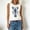 Blue-01, variant on Sweater for Women Lobster Print Round Neck Sleeveless Knit Vest Contrast Design Dense Versatile Top Blue L