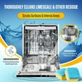 thumbnail image 2 of Tablets - 24 Tablets (1-Year Supply) Lemon-Scented, Heavy Duty Cleaning Descaler Pods for Dish Washer, Deep Cleans & Maintains Your Dishwashing Machine for Optimal Performance, 2 of 4