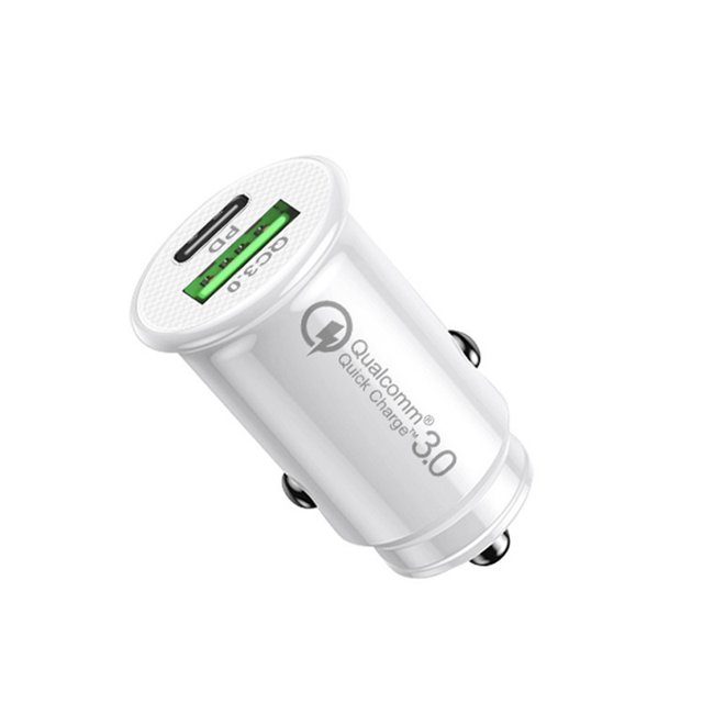 JTKE Cargador De Coche PD 48W 5V 3A Adaptador De Carga Rápida QC3.0 USB Type-C huangjie unisex