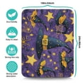 thumbnail image 5 of Drying Mat for Dishes Halloween Witch Bat Moon NIght Kitchen Drying Mat Absorbant Collapsible 18x24 Inch Dry Pad for Coffee Machine Dish Rack, 5 of 7