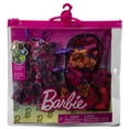 thumbnail image 3 of Barbie Clothes, Floral-Themed Fashion and Accessory 2-Pack for Barbie Dolls, 3 of 4