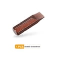 thumbnail image 3 of Uxcell SL8 Magnetic Slotted Screwdriver Bit 5/16" Hex Shank 32mm Length S2, Red, 3 of 6