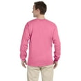 thumbnail image 2 of The Fruit of the Loom Adult HD Cotton Long-Sleeve T-Shirt - AZALEA - 3XL, 2 of 2