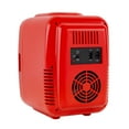 thumbnail image 6 of Cooluli Classic 4-Liter Portable Cooler/Warmer Mini Fridge, Glossy Red, 6 of 6