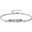 Moon Phase, variant on Mushroom Anklet 925 Sterling Silver Abalone Shell Bar Mushroom Anklet Gifts for Women