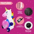 thumbnail image 5 of Joiedomi 5 FT Tall Valentine Unicorn Inflatable Yard Decoration, 5 of 8