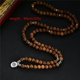 thumbnail image 6 of [1pc Mala Wooden Wrapped Beads] 1pc 108 Mala Beads Wooden Wrapped Bracelets, Yoga Bracelets For Men Women,11, 6 of 10