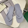 thumbnail image 1 of Flip-Flops Female Ins Wear Fashionable Clip-On Beach Slippers In Summer and Tideand Slip-Proof Platform Couples Splint Sandals, 1 of 9