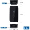 thumbnail image 6 of Cable Matters HDMI to HDMI Repeater (Female to Female HDMI 2.0 Signal Booster) with 4K 60Hz Resolution and HDR for Blu-ray Player, HDTV, HTC Vive, Oculus Rift VR Headset and More, 6 of 6