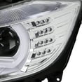 thumbnail image 6 of Spec D Tuning LHP-F3012-TM Chrome Housing F30 Projector Headlight with Clear Lens for 2012-2015 BMW 3-Series, 6 of 7